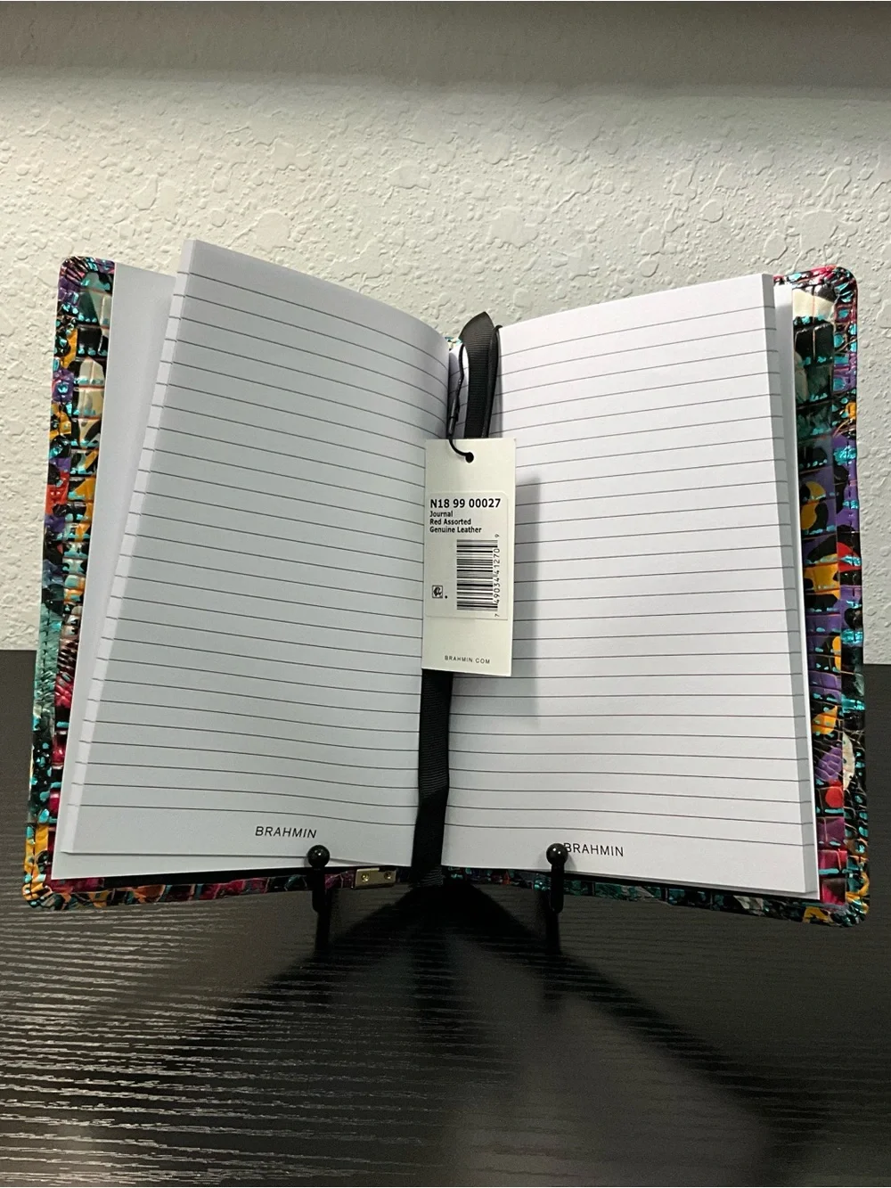 Brahmin Journal STAMPEDE MELBOURNE W/Leather Eye GORGEOUS NWT